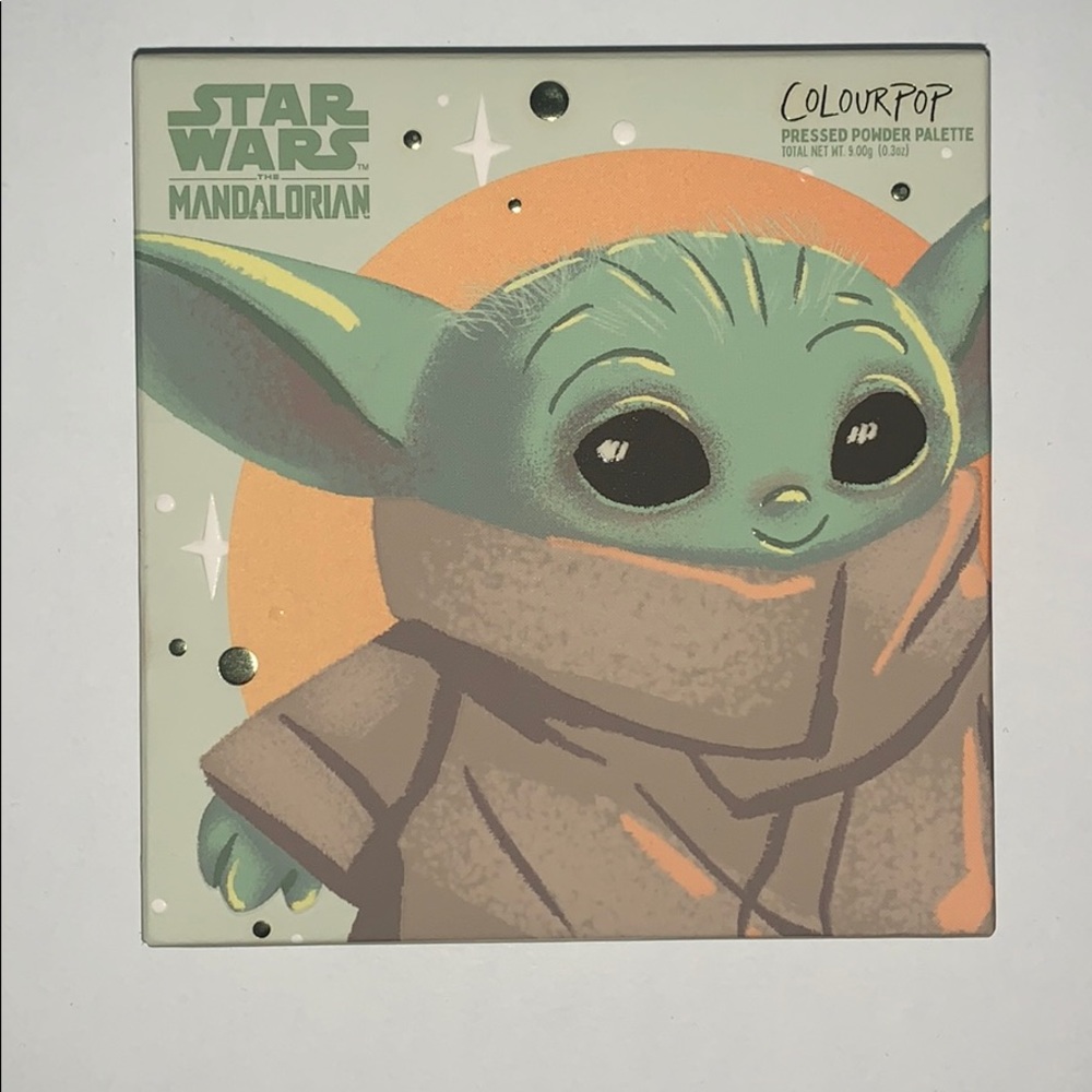 Star Wars Mandalorian colourpop eyeshadow palette